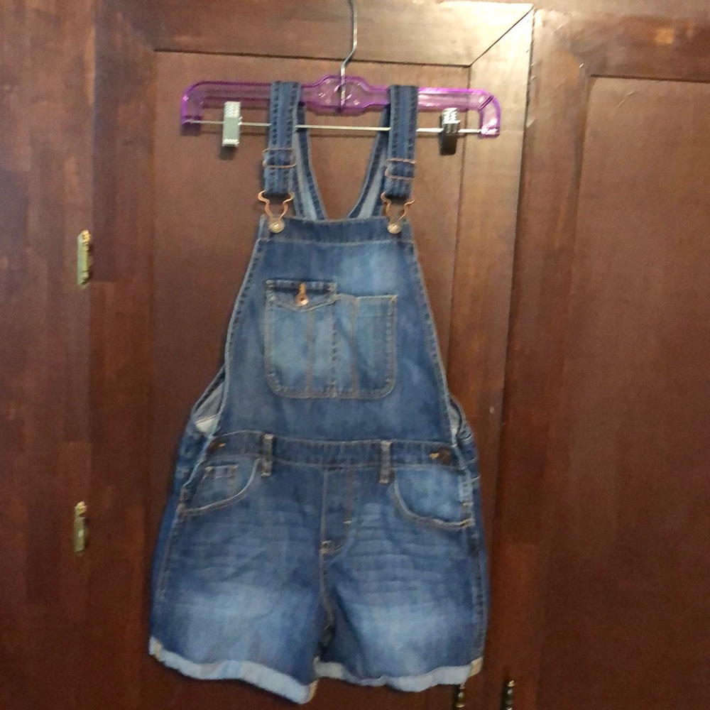 Denim romper